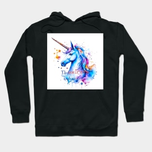 [AI Art] The unicorn made me do it Hoodie